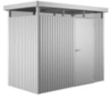 Biohort Gerätehaus HighLine Gr. H1, silber-metallic, Standardtür 1550x2750x2220 mm