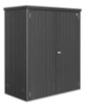 Biohort Geräteschrank Gr. 150 dunkelgrau-metallic 830x1550x1825 mm