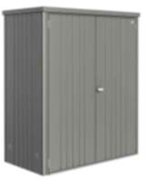 Biohort Geräteschrank Gr. 150 quarzgrau-metallic 830x1550x1825 mm