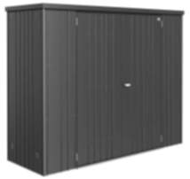 Biohort Geräteschrank Gr. 230 dunkelgrau-metallic, 2270x830x1825 mm