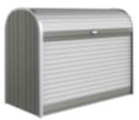 Biohort StoreMax Gr. 160 quarzgrau-metallic 780x1630x1200 mm
