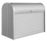 Biohort StoreMax Gr. 160 silber-metallic 780x1630x1200 mm