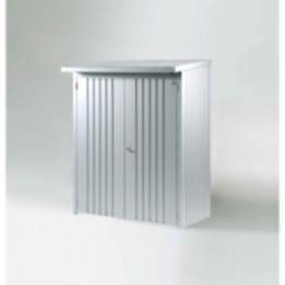 Biohort Türpaket WoodStock 150 silber-metallic 1380x1725 mm