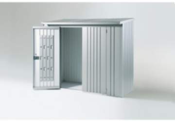Biohort Türpaket WoodStock 230 silber-metallic 1380x1725 mm