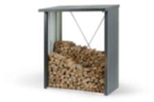 Biohort WoodStock 150 Kaminholzlager dunkelgrau-metallic 1020x1570x1990 mm
