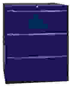 BISLEY DF3 Hängeregistraturschrank oxfordblau 3 Schubladen 80,0 x 62,2 x 101,6 cm