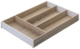 BLUM Besteckeinsatz AMBIA LINE Holzdesign für Blum Legrabox Höhe M und K