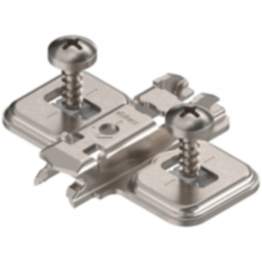 Blum Clip Top Kreuzmontageplatte mit Spanplattenschrauben