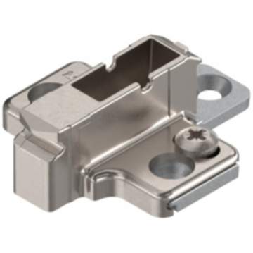 Blum Clip Top Kreuzmontageplatte zum Schrauben