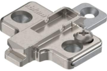 Blum Clip Top Kreuzmontageplatte zum Schrauben