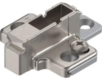 Blum Clip Top Kreuzmontageplatte zum Schrauben