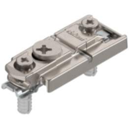 Blum Clip Top Montageplatte mit Schrauben und Spreizdübeln