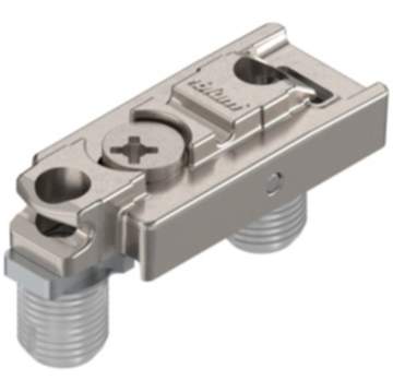 Blum Clip Top Montageplatte zum Einpressen mit 10 mm Dübeln