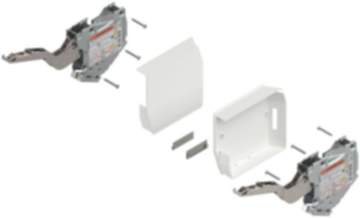 Blum Hochklappbeschlag AVENTOS HK-S mit Dämpfung für Korpushöhe 150 - 400 mm