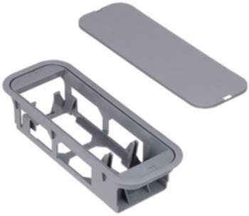 Blum SERVO-DRIVE Netzteilhalter für Bodenmontage mit Deckel Z10NG000