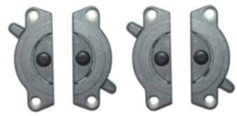 BMB Tischplattenverbinder SET Tischbeschlag trennbar zweiteilig TACO K4