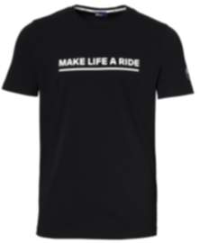 BMW Make Life a Ride T-Shirt Herren Farbe: Schwarz Größe: XXL