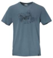 BMW R80 G / S T-Shirt Herren (blau) Farbe: Blau Größe: M