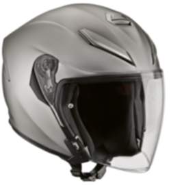 BMW Sau Paulo Motorrad Jethelm (grau matt) Farbe: Grau Größe: 55/56