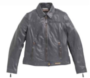 BMW Style Leder Freizeitjacke Damen Farbe: Schwarz Größe: XL