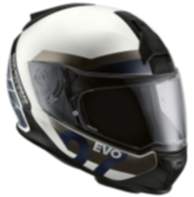 BMW System 7 Carbon Evo Klapphelm (prime) Farbe: Schwarz|Weiß Größe: 56/57