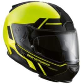 BMW System 7 Carbon Evo Klapphelm (spectrum fluor) Farbe: Gelb Größe: 56/57