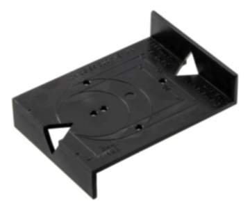 Bohrschablone für Topfband Bohrlehre BLACK JIG für Lochreihe 32 mm Raster Kunststoff schwarz