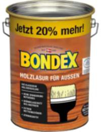 Bondex Holzlasur für Außen Dunkelgrau 4,80l