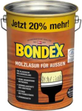 Bondex Holzlasur für Außen Dunkelgrau 4,80l
