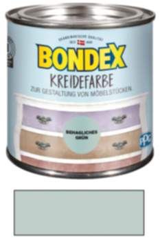 Bondex Kreidefarbe Behagliches Grün 0,50 l Behagliches Grün für den Innenbereich