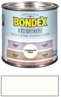 Bondex Kreidefarbe Charmantes Weiss 0,50 l Charmantes Weiss für den Innenbereich