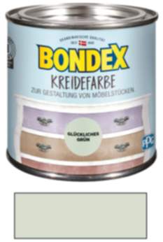 Bondex Kreidefarbe Glückliches Grün 0,50 l Glückliches Grün für den Innenbereich