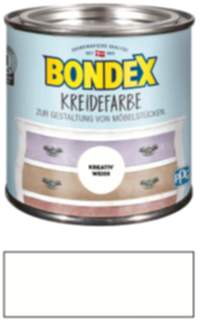 Bondex Kreidefarbe Kreativ Weiss 0,50 l Kreativ Weiss für den Innenbereich