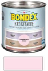 Bondex Kreidefarbe Romantisch Rosa 0,50 l Romantisch Rosa für den Innenbereich