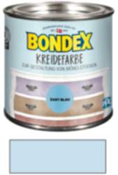 Bondex Kreidefarbe Zart Blau 0,50 l Zart Blau für den Innenbereich