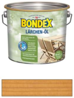 Bondex Lärchen Öl 2,50 l Lärche für den Außenbreich