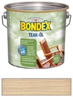 Bondex Teak-Öl Farblos 2,50 l Farblos für den Außenbreich