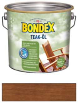 Bondex Teak-ÖL Teak 2,50 l Teak für den Außenbreich