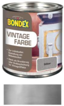 Bondex Vintage Farbe Silber 0,375l