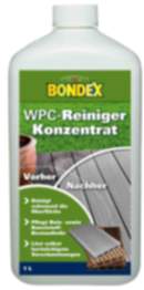 Bondex WPC Reiniger 1,00 l Farblos für Flecken oder starke Verschmutzung