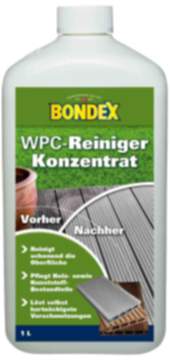 Bondex WPC Reiniger 1,00 l Farblos für Flecken oder starke Verschmutzung