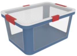 Box 45 l inkl. Deckel mit Clips und Dichtung ALBRIS