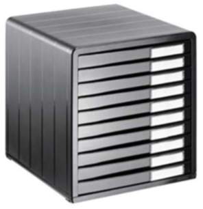 Bürobox 10 Schübe geschlossen TIMELESS