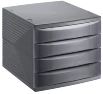 Bürobox 4 Schübe geschlossen QUADRA