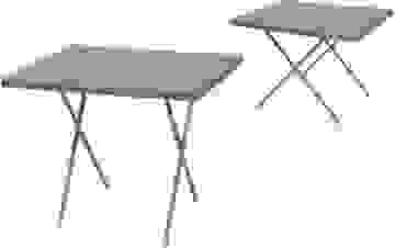 Campingtisch - klappbar - 60 x 80 cm - Schwarz