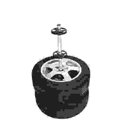 Carpoint Felgenausleger abnehmbar - MIT Hülse - Bis zu 225 mm Reifen - Tragkraft 100kg - Schwarz