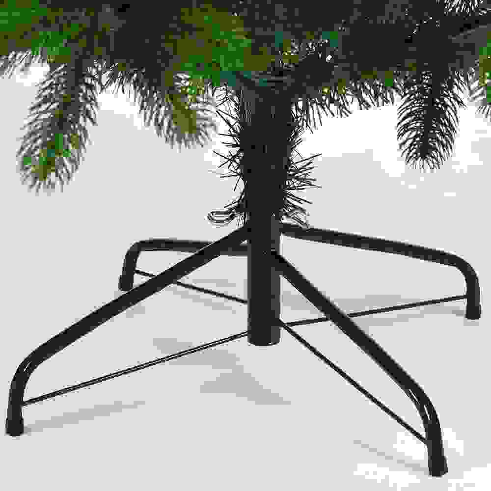 Cas Künstlicher Weihnachtsbaum - PVC - 180cm hoch - ohne Beleuchtung - mit Ständer