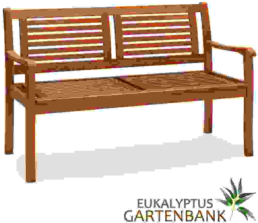 Casa Gartenbank Eukalyptusholz 120x60x90cm FSC®-zertifiziert