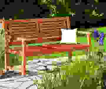 Casa Gartenbank Eukalyptusholz 120x60x90cm FSC®-zertifiziert