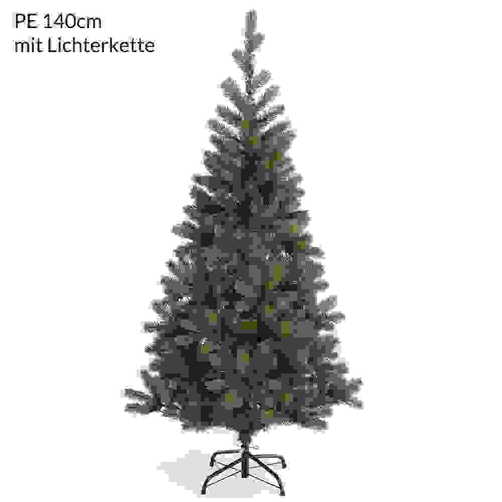 Casa Weihnachtsbaum - 140cm inkl. Christbaumbeleuchtung